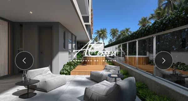 Apartamento Beira-mar com piscina privativa Cabo Branco - João Pessoa/PB