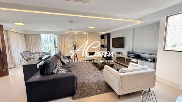 APARTAMENTO ALTO PADRÃO MOBILIADO COM VISTA MAR EM CABO BRANCO