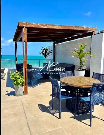 Apartamento com Terraço Privativo Beira-Mar do Bessa