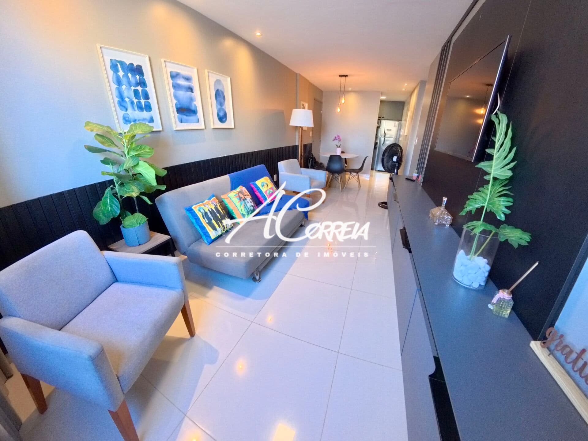 Apartamento lindo imobiliado em Cabo Branco, João Pessoa/PB