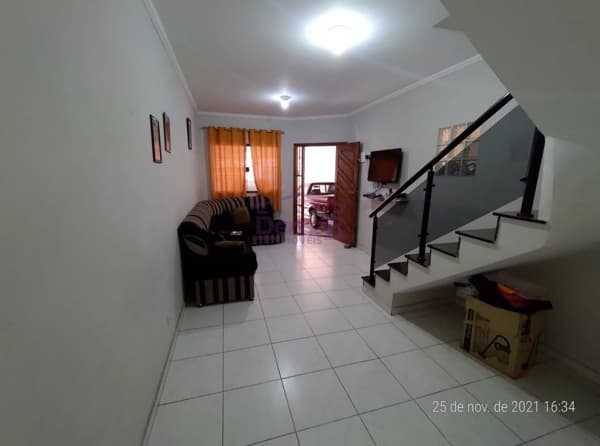 Sobrado com 3 dormitórios à venda, 184 m² por R$ 545.000,00 - Jardim Vila Rica - Santo André/SP