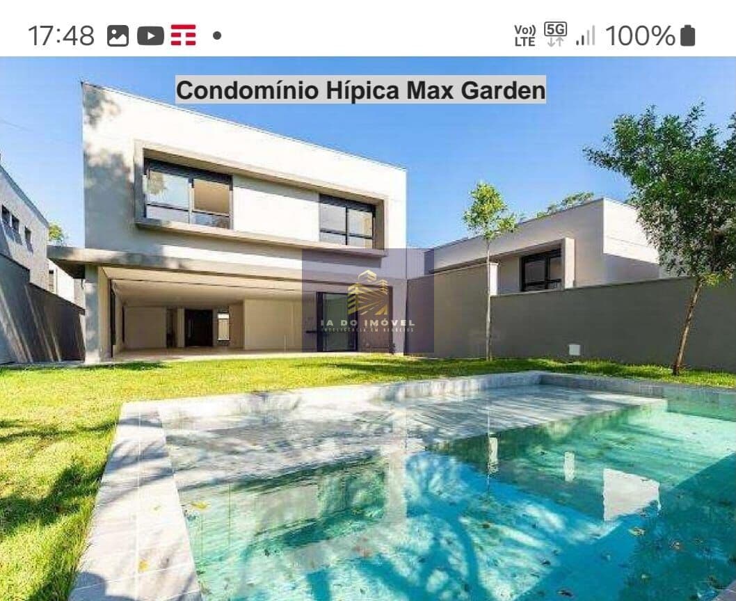 Casa a venda e em Condomínio Hípica max Garden!