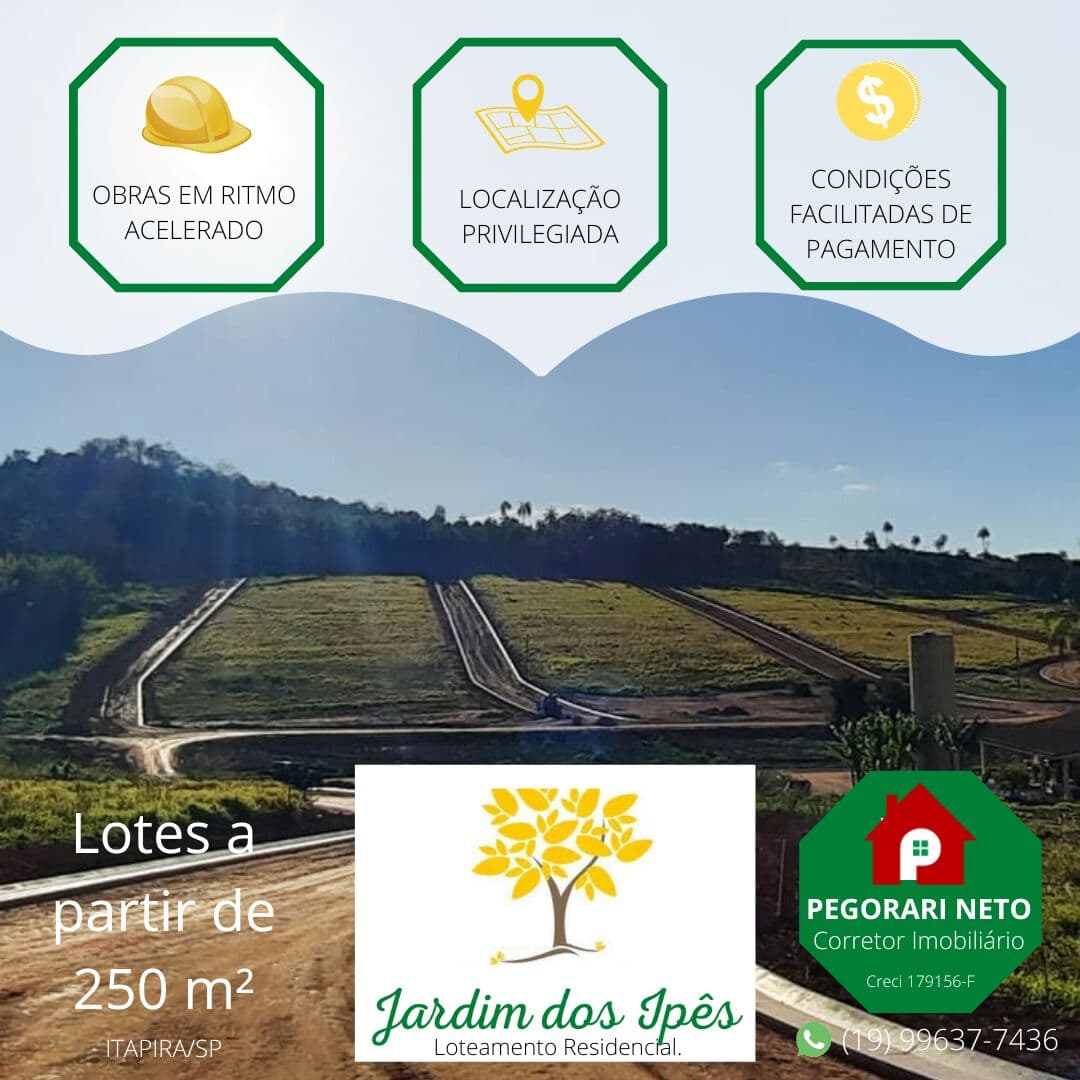 Terreno em Loteamento Jardim dos Ipês