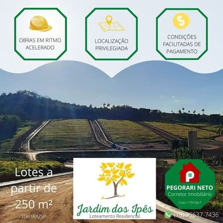 Terreno em Loteamento Jardim dos Ipês