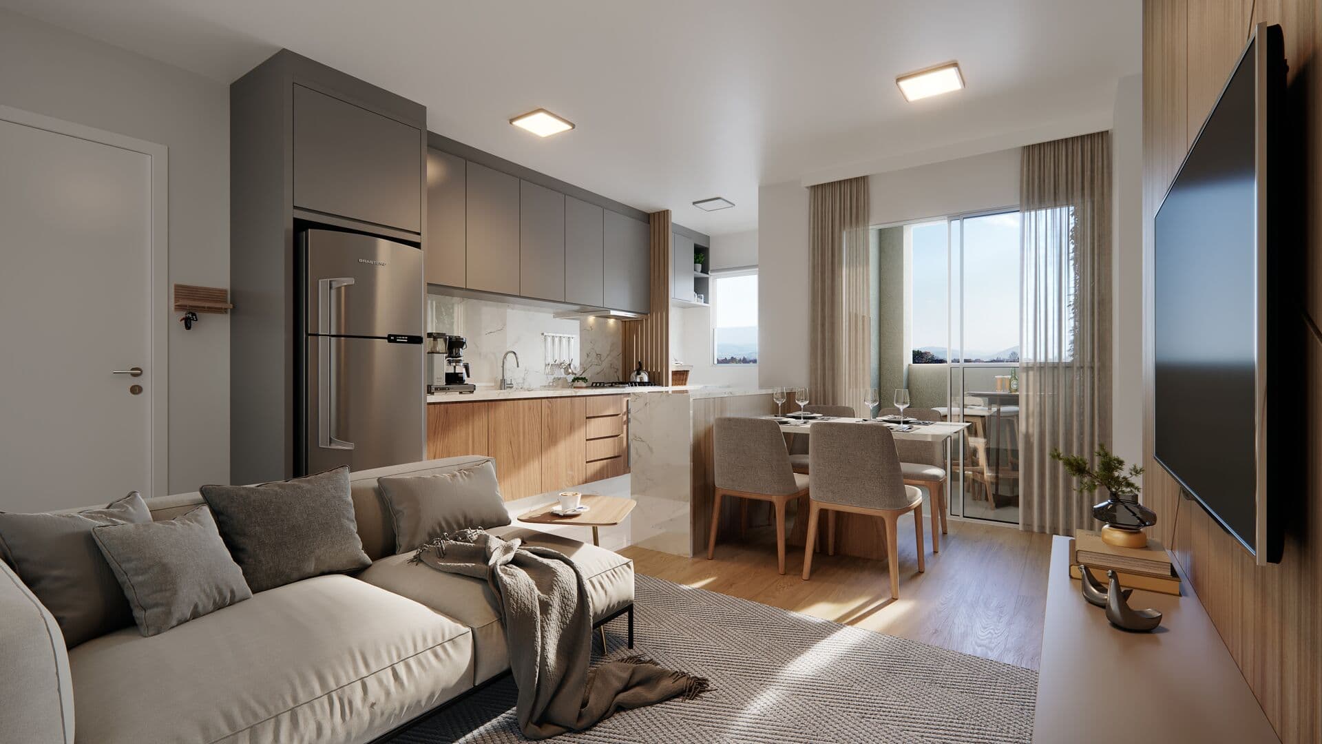 Apartamentos no Glória | 2 Dorms + Lazer Completo | Torres do Glória