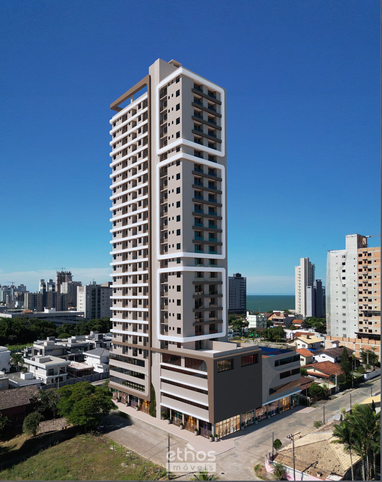 Apartamento 2 dormitórios com suíte e sacada no GAYA Residencial