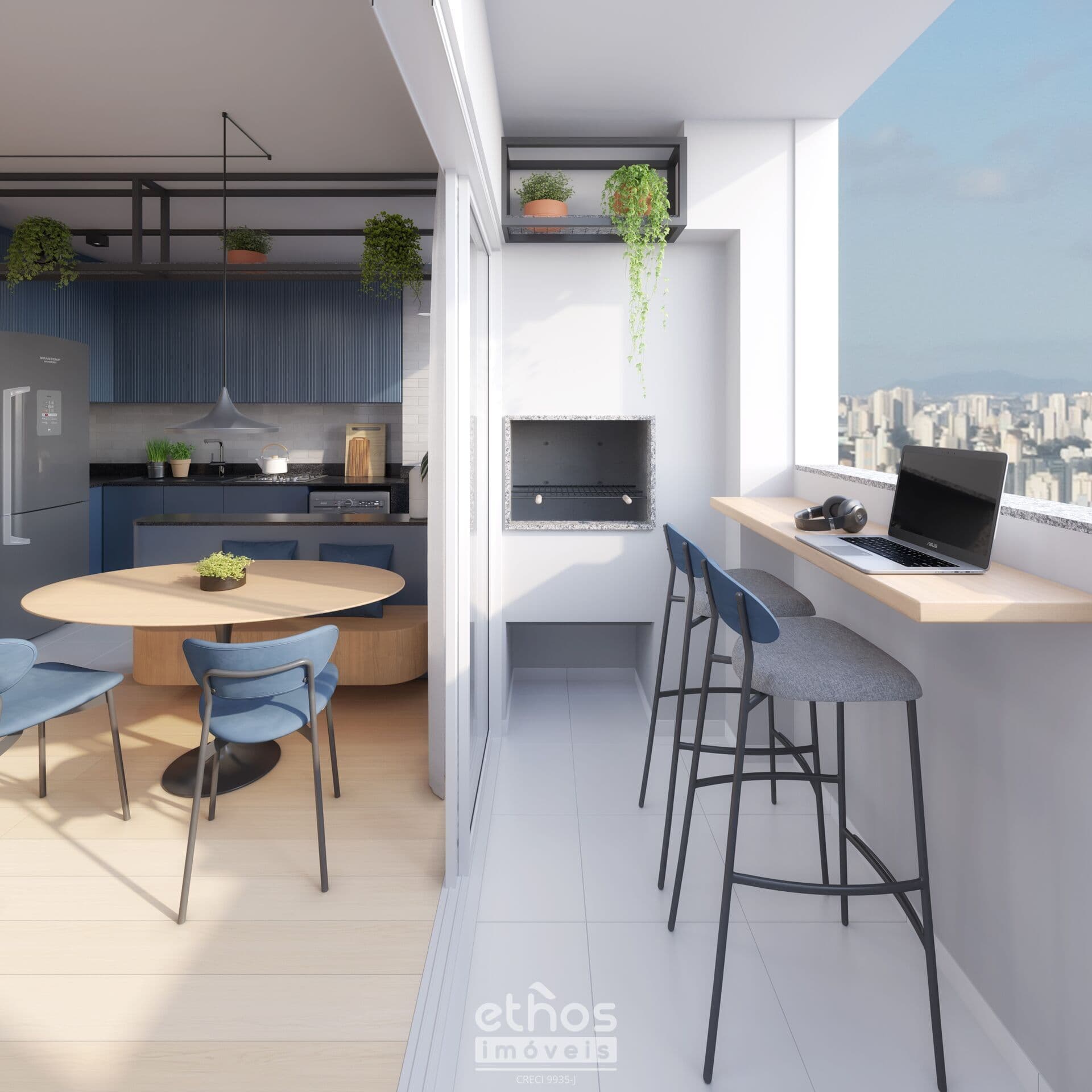 Apartamento com 2 Dormitórios, Sacada com Churrasqueira e Lazer Completo no Urban Baviera | Rôgga