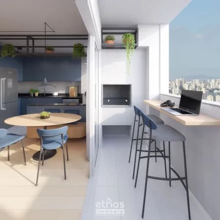 Apartamento com 2 Dormitórios, Sacada com Churrasqueira e Lazer Completo no Urban Baviera | Rôgga
