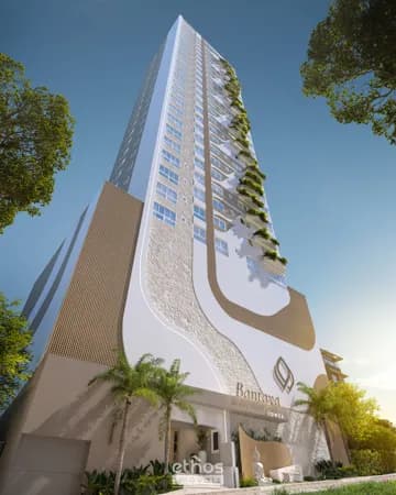 Apartamento com 2 suítes e vista mar lateral no Bantaya Tower – Barra Velha/SC