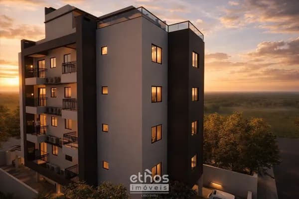 Apartamento Studio com sacada à venda no Costa e Silva em Joinville | Ideal para investimento