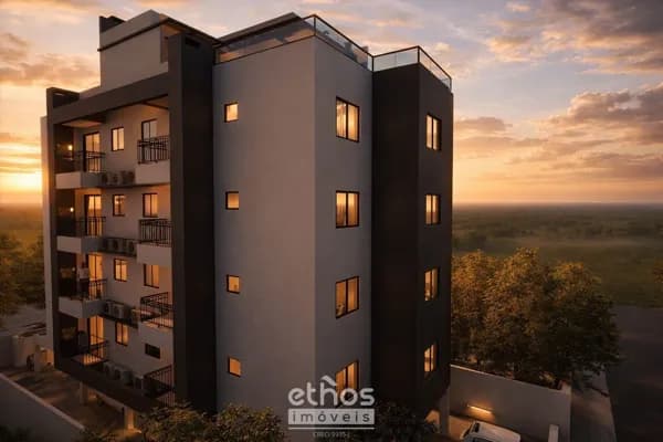 Apartamento Studio com sacada à venda no Costa e Silva em Joinville | Ideal para investimento