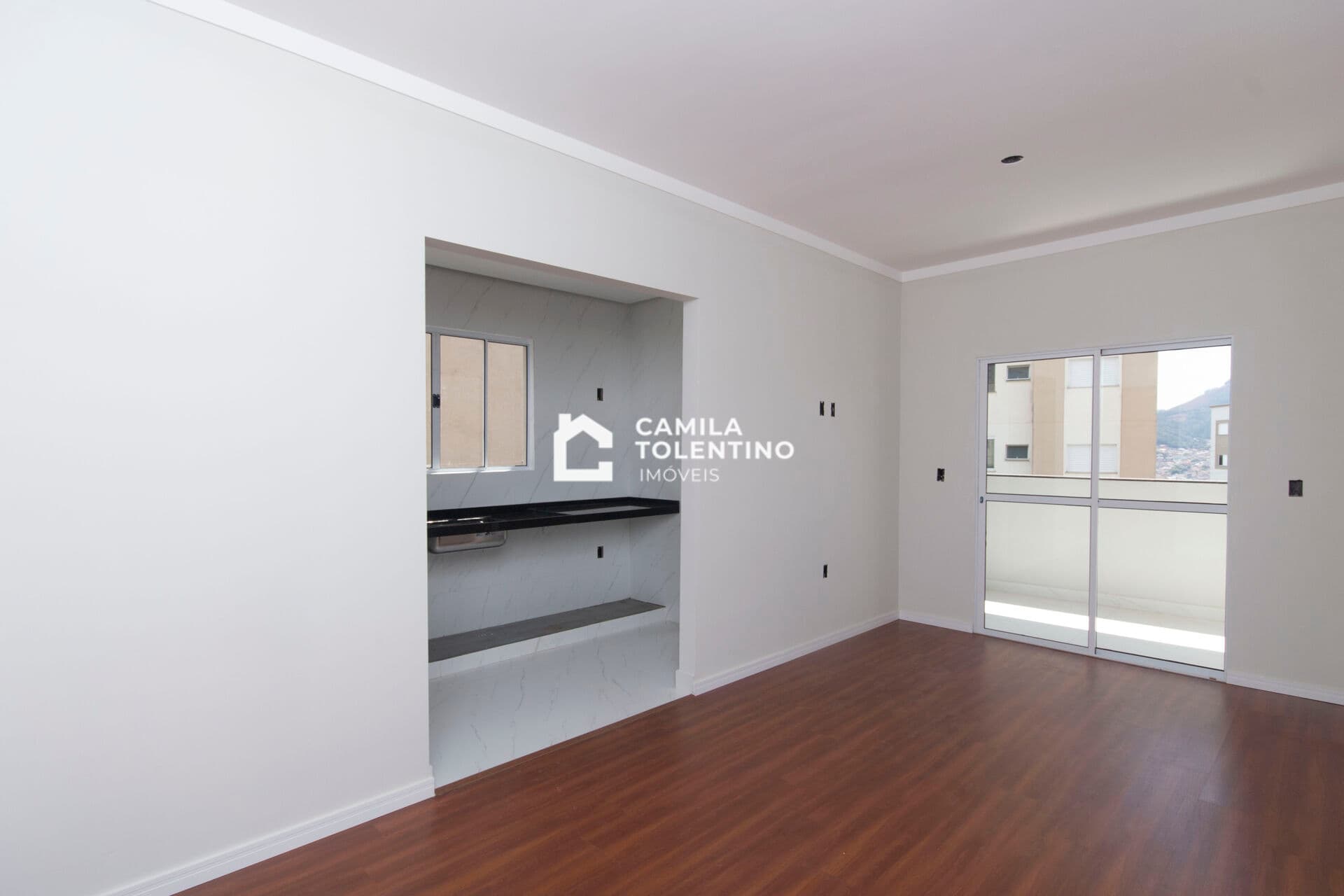 Apartamento em prédio novo na Zona Oeste