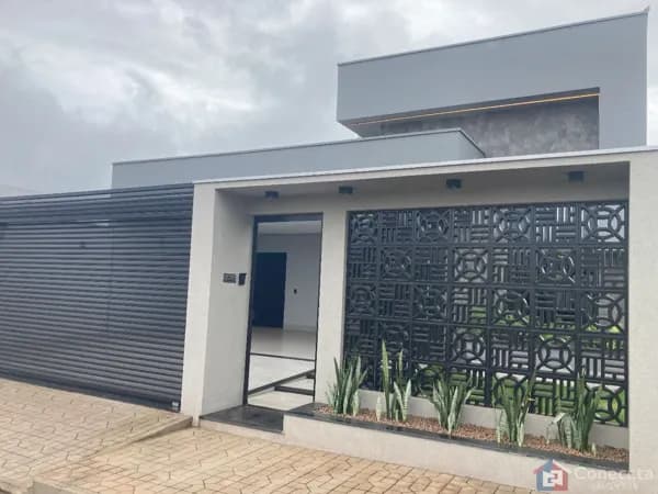 Casa Moderna à Venda com 3 Quartos (1 Suíte) e Área Gourmet – 300m² no Bairro Tranquilo de Patos de Minas/MG