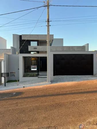Casa Moderna à Venda com 3 Quartos e Área Gourmet no Afonso Querioz – Patos de Minas