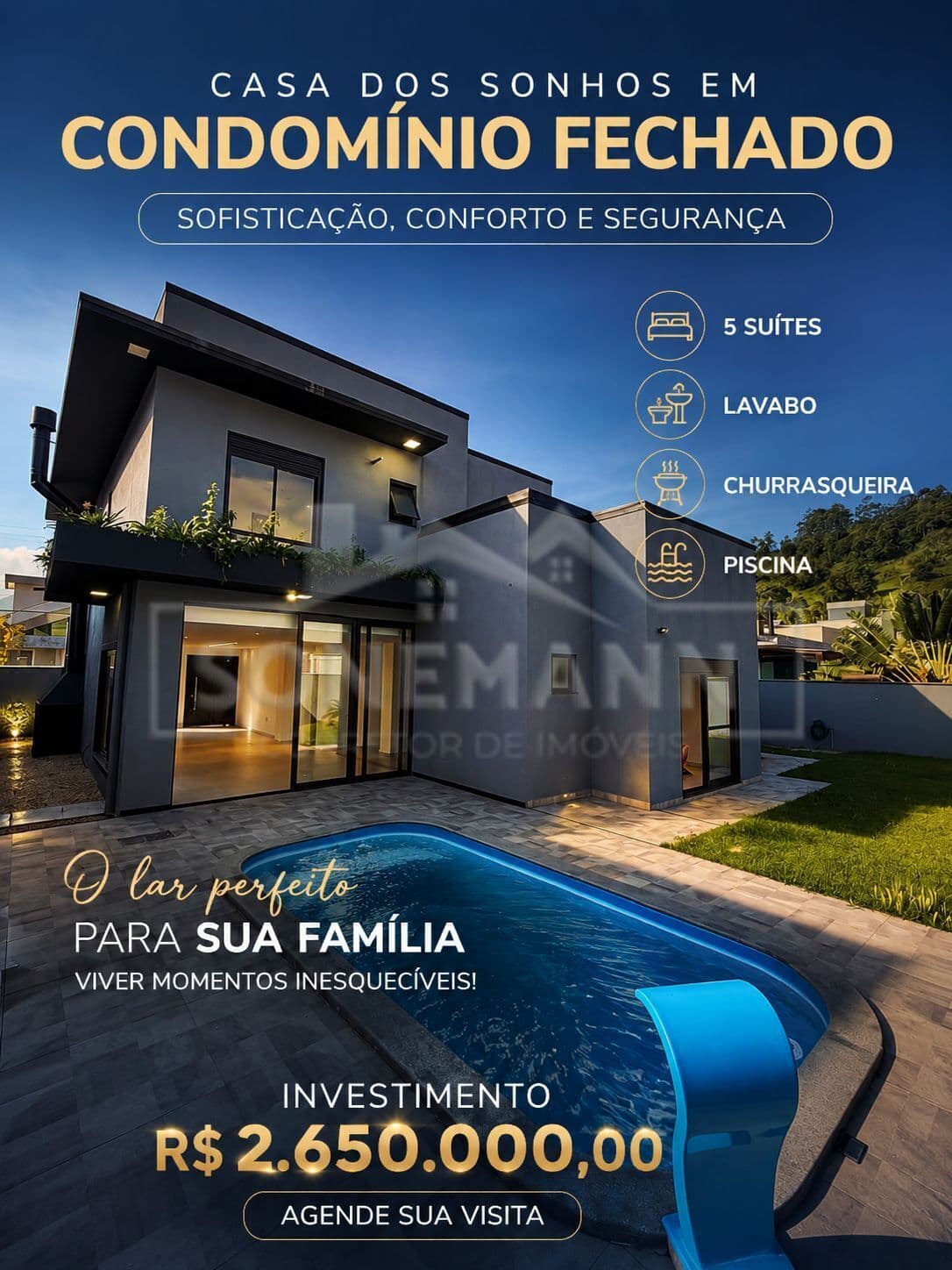Casa em Florianópolis - Cachoeira do Bom Jesus
