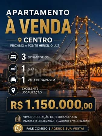 Apartamento em Florianópolis - Centro