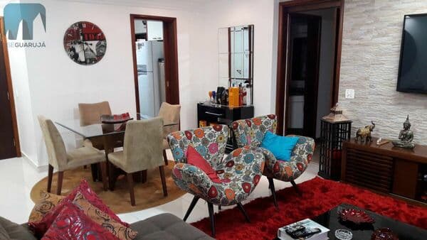 Apartamento Alto Padrão para Venda e Aluguel em Barra Funda Guarujá-SP