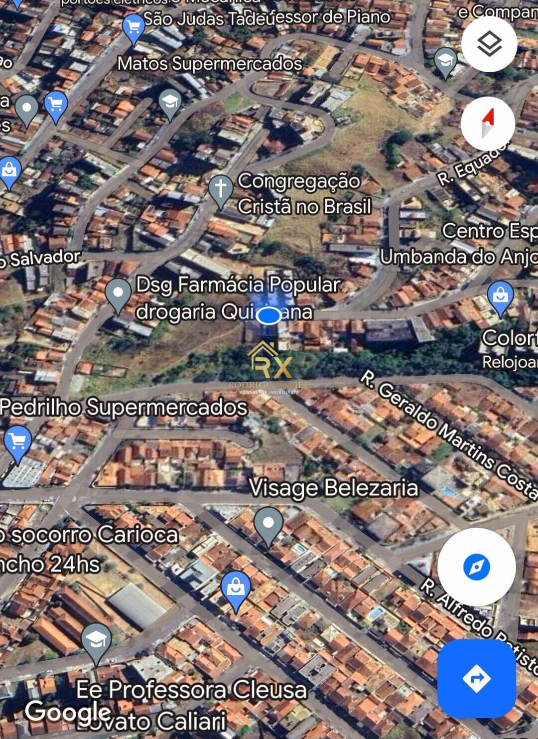 Terreno pronto para construcão com 15m de frente no jardim Quisisana