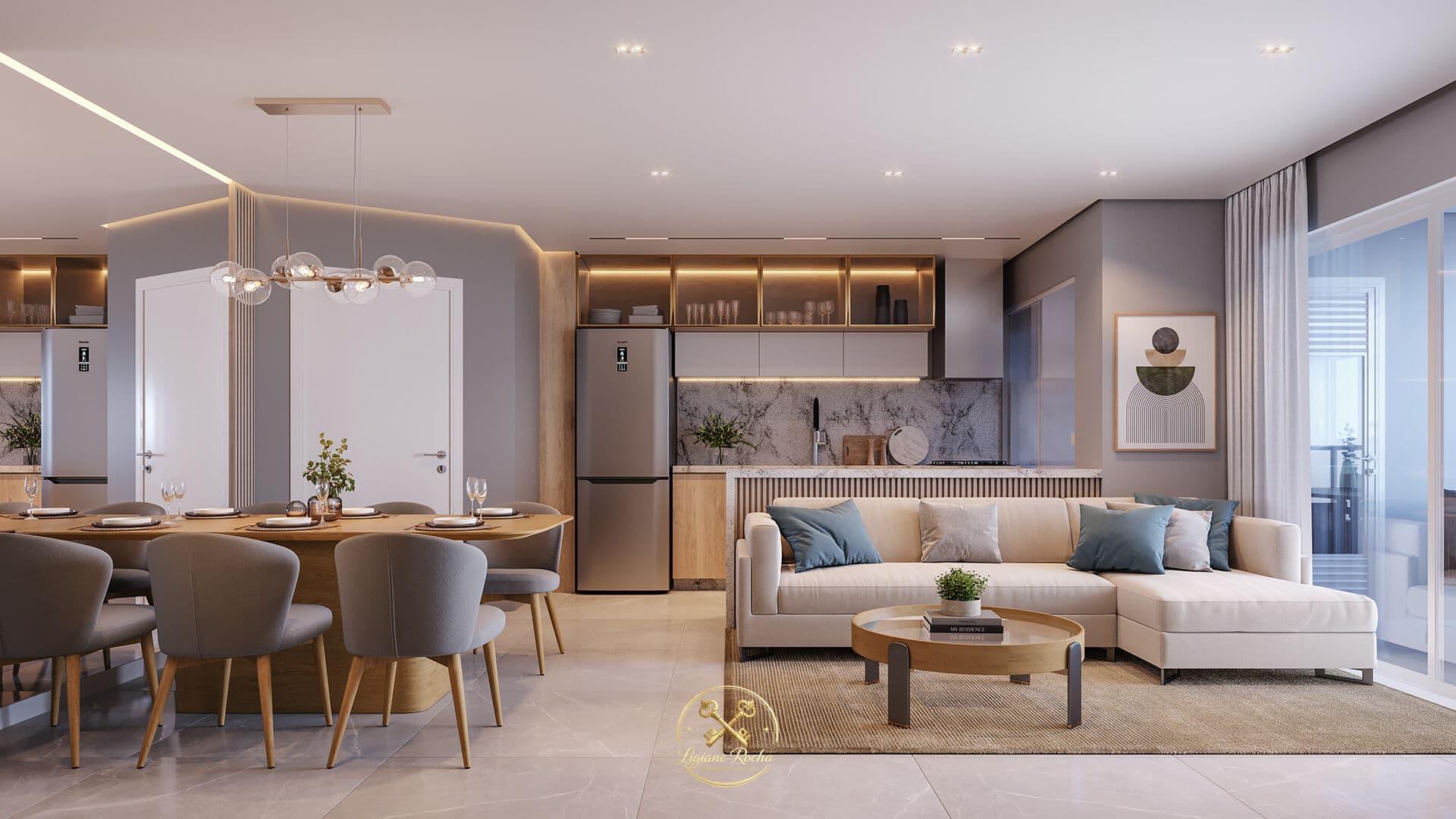 Apartamento Alto Padrão em Criciuma com area de lazer