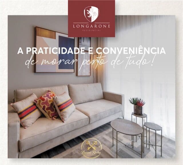 Apartamento decorado com 03 quartos 1 suite