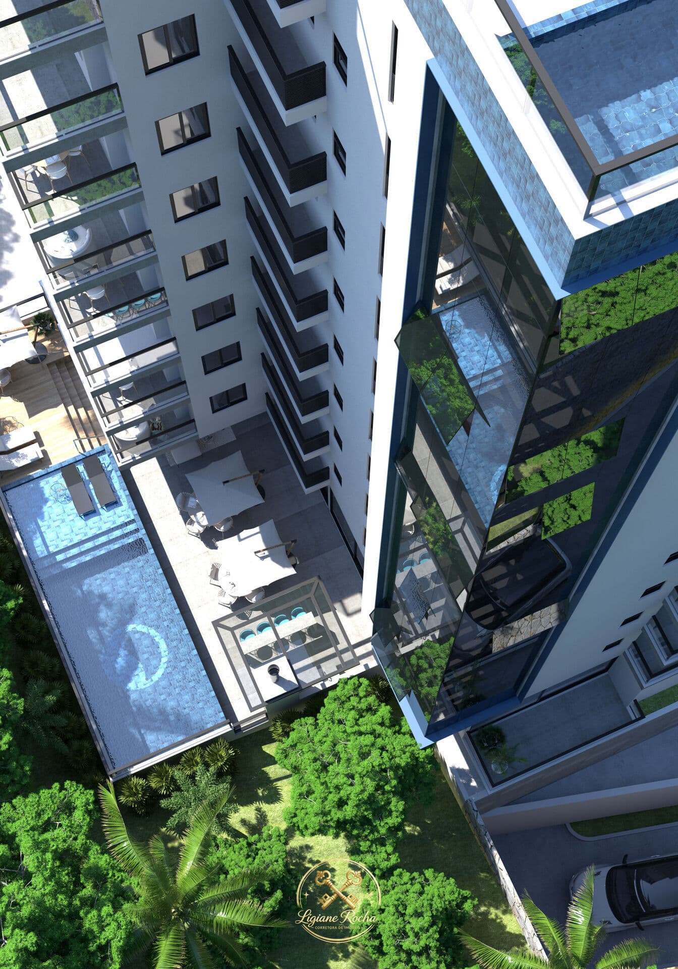 Apartamento em Cabeçudas com vista para a mata nativa, Itajaí/SC