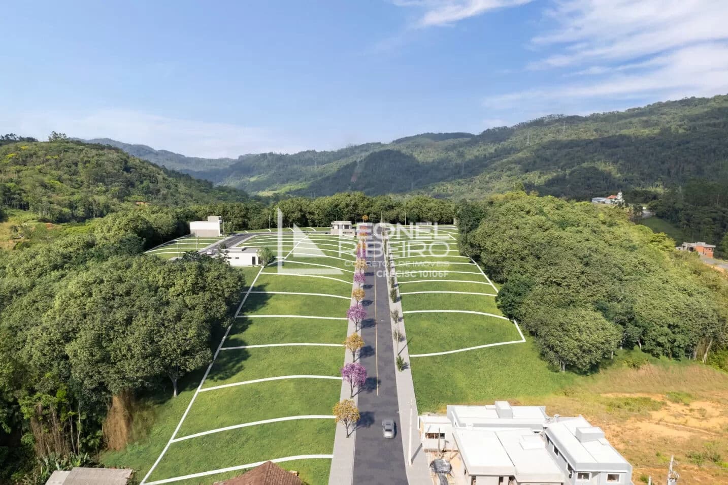 Terreno à venda, 400,95 m² no bairro Araponguinhas em Timbó/SC