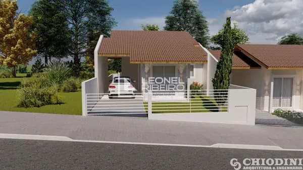 Casa com 2 dormitórios à venda, 75 m² no bairro Araponguinhas em Timbó - SC