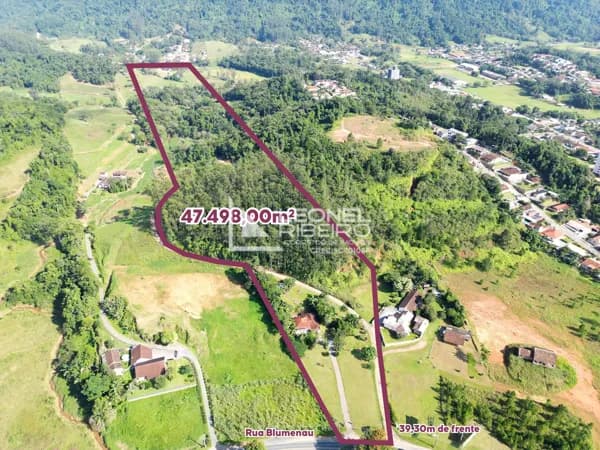 Terreno à venda com 47.501,05 m² no bairro Dos Estados em Timbó-SC