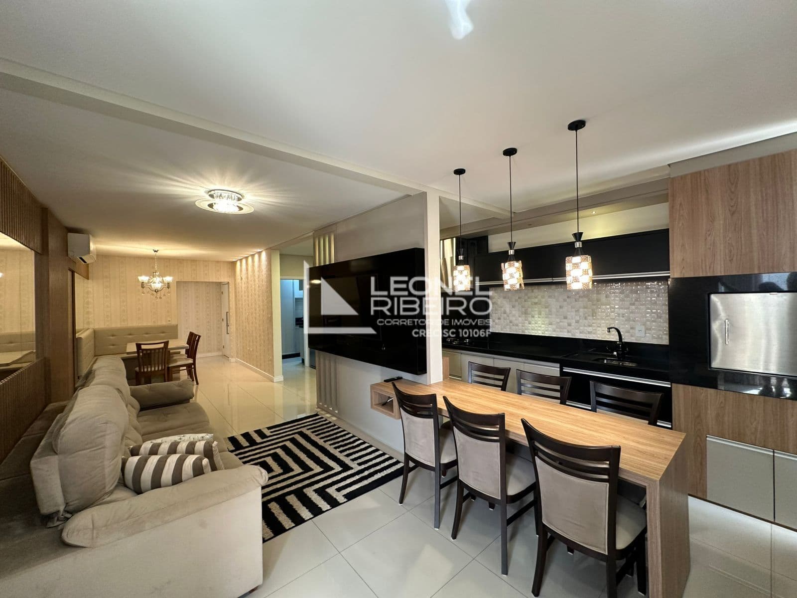 Apartamento com 3 dormitórios (suítes), 132,14 m² à venda no bairro Das Nações em Timbó-SC