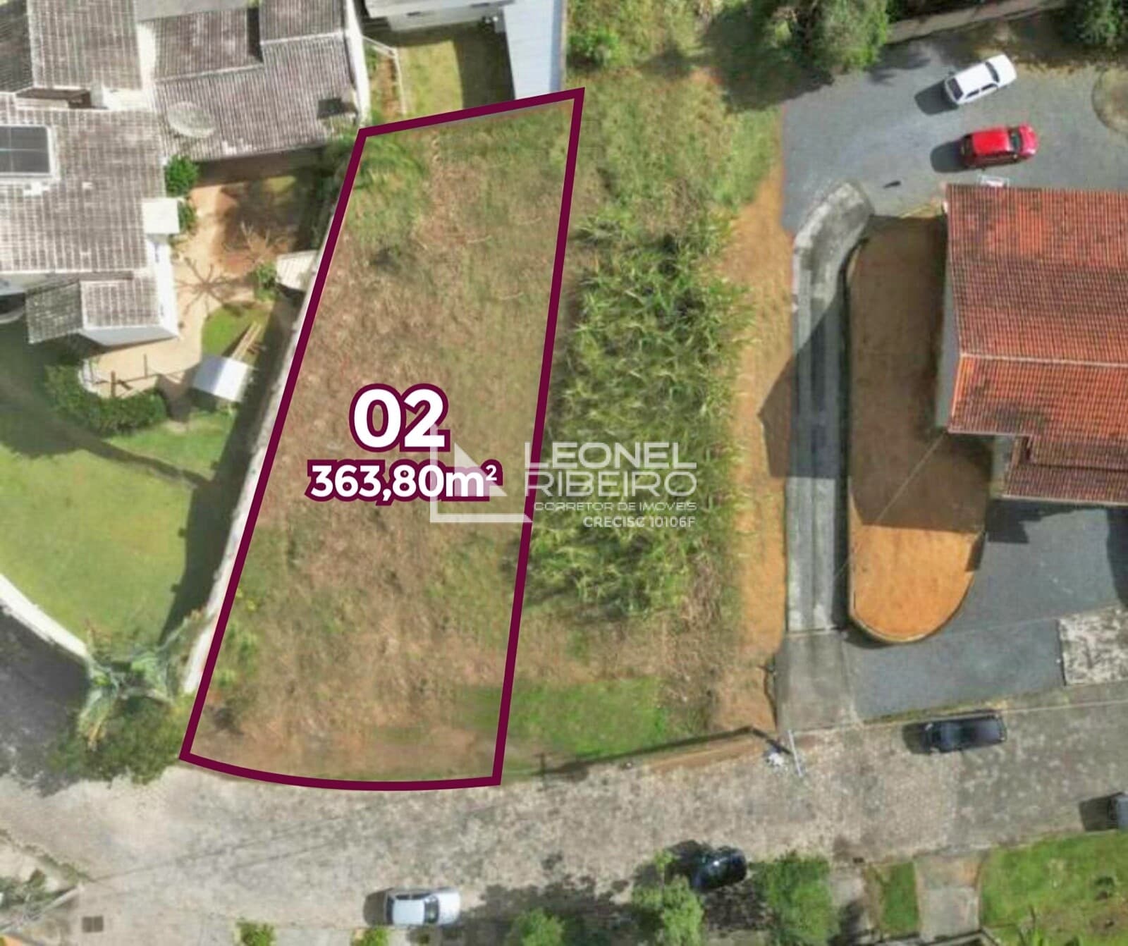 Terreno à venda no bairro Quintino em Timbó/SC