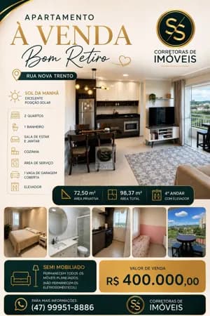 APARTAMENTO À VENDA – BOM RETIRO | JOINVILLE/SC
