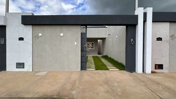 Casa Nova com 3 Quartos, Suíte e Design Moderno em Parnaíba: Qualidade de Vida Garantida