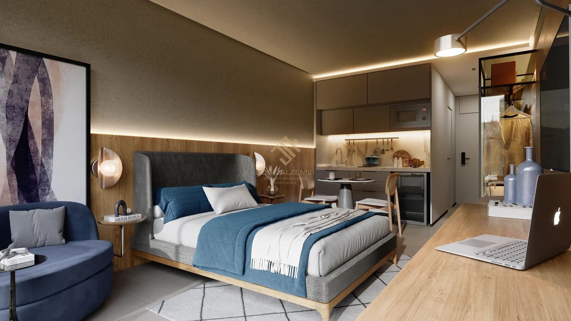 Studio em Andar Alto no Beach Class Iracema: Oportunidade de Investimento