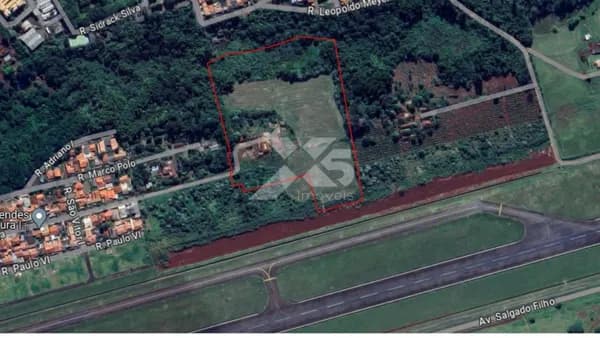 Terreno Industrial À Venda Com 53.278,40m² Ao Lado do Aeroporto de Londrina. Zoneamento ZI1 (Zona Industrial 1).
