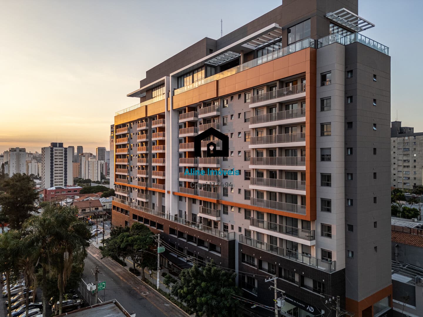 AD330 - Alto da Boa Vista Studios com Serviços Apartamentos de 1 e 2 dormitórios