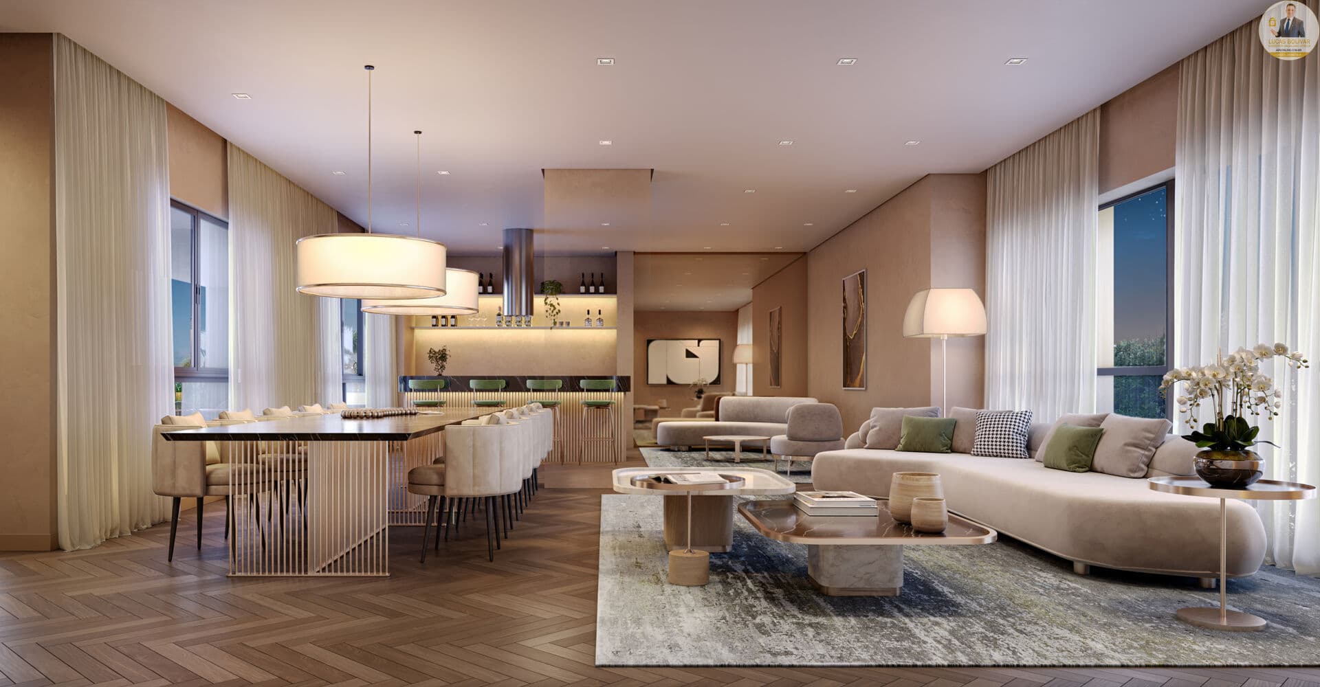 Apartamanto c/ 135m² - 3 Suítes | 2 Vagas | Depósito | THE EDITION BY LIVING - VILA MARIANA | Com Quadra Tênis Gramada | Segurança e Conforto