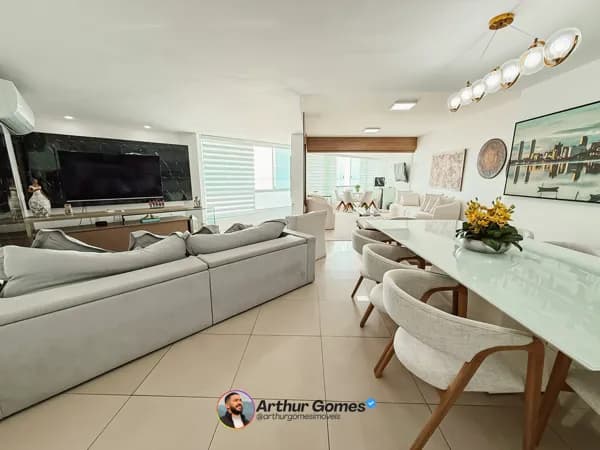 Apartamento à venda na beira-mar de Piedade - 174 m² e 3 Quartos - Edf Antares