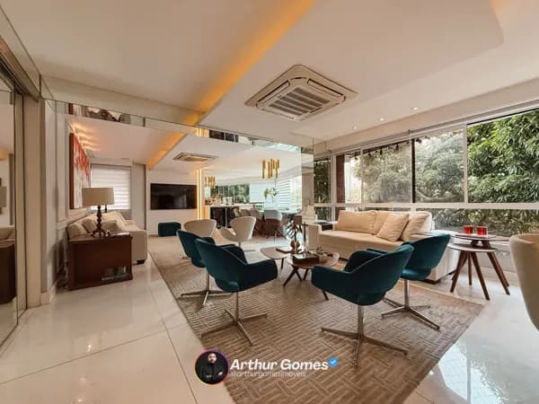 Apartamento mobiliado em Casa Forte - 250 m² e 03 suítes - Edf Marcelo Asfora