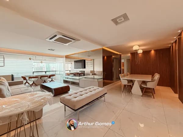 Apartamento em Boa Viagem com 3 Quartos e 152 m² - Edf São Francisco de Assis