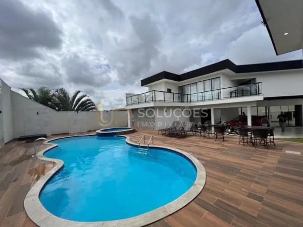 Casa 5 Suítes, Cozinha Planejada + Piscina c/ Hidro | Condomínio Village, Águas Claras (Escriturada c/ Habite-se)