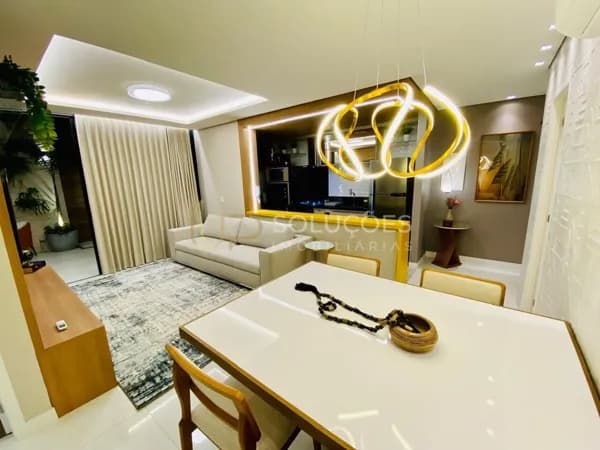 Apartamento 3 Quartos (2 Suítes) DCE Completa, Mobiliado | Park Sul- Aguas Claras