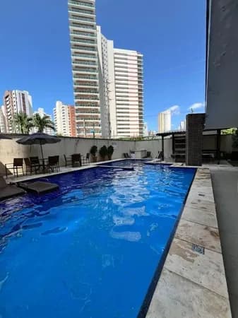 Apartamento 3 quartos com piscina em Papicu, Fortaleza/CE