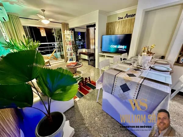 Flat frente mar 50 metros 1 suite 1 caga piscina academia , consierge , camareira e mais em Fortaleza Ceará