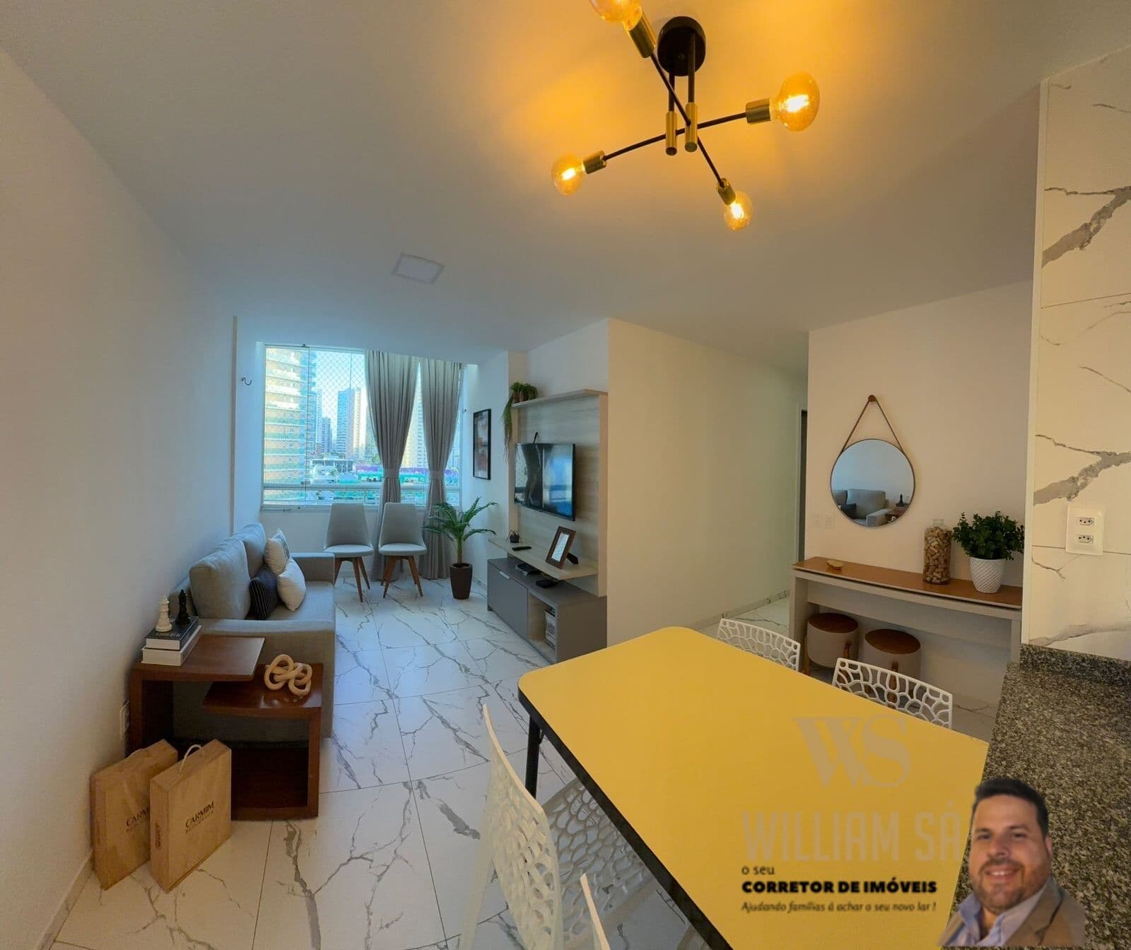 Vendo apartamento 3 quartos 2 vagas com todos os móveis è eletrodomésticos no bairro papicu em Fortaleza Ce