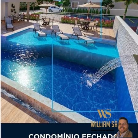Apartamento 2 quartos, com suíte, 50 metros, com piscina e lazer total novo ideal para investir com locação rápida no Alta vista passare em Fortaleza Ceará