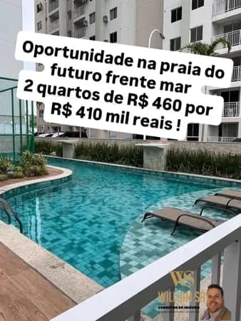 Apartamento 2 quartos 48 metros na Praia do Futuro em Fortaleza Ceará