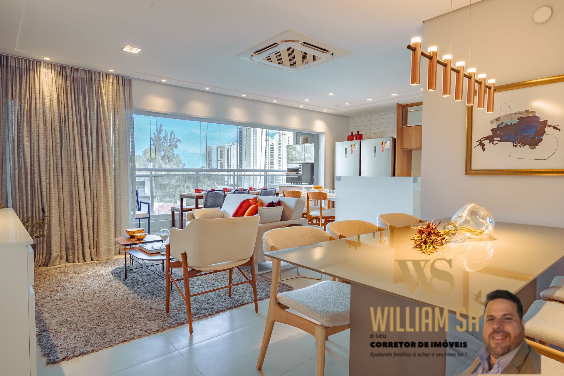Apartamento Alto Padrão de 119m² na Aldeota | Novo, Mobiliado e com Lazer Completo com móveis na aldeota Fortaleza Ceará