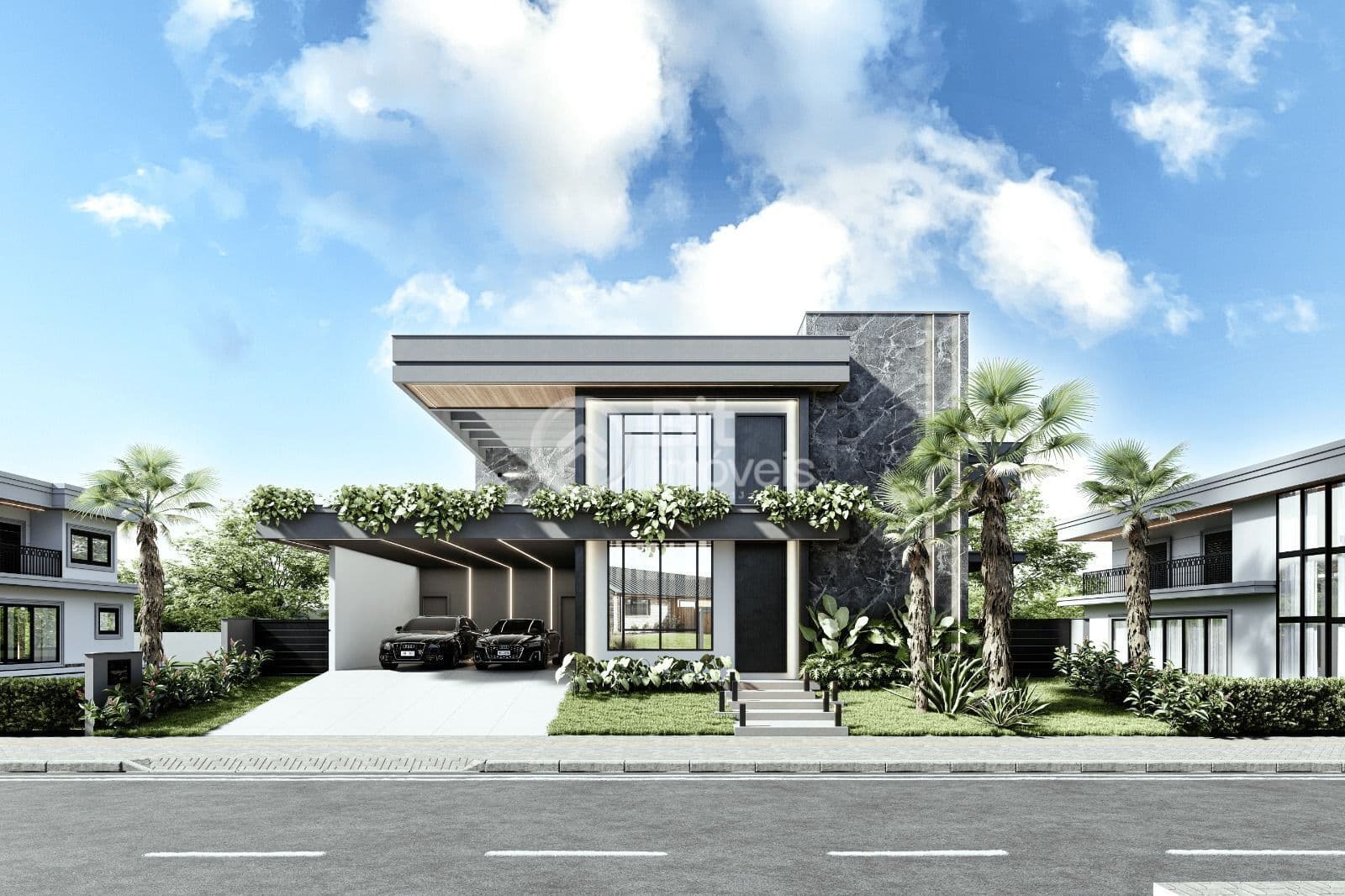 CASA COM TRÊS SUÍTES