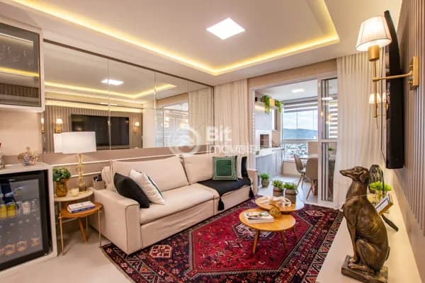 APARTAMENTO MOBILIADO - RESIDENCIAL OURO BRANCO