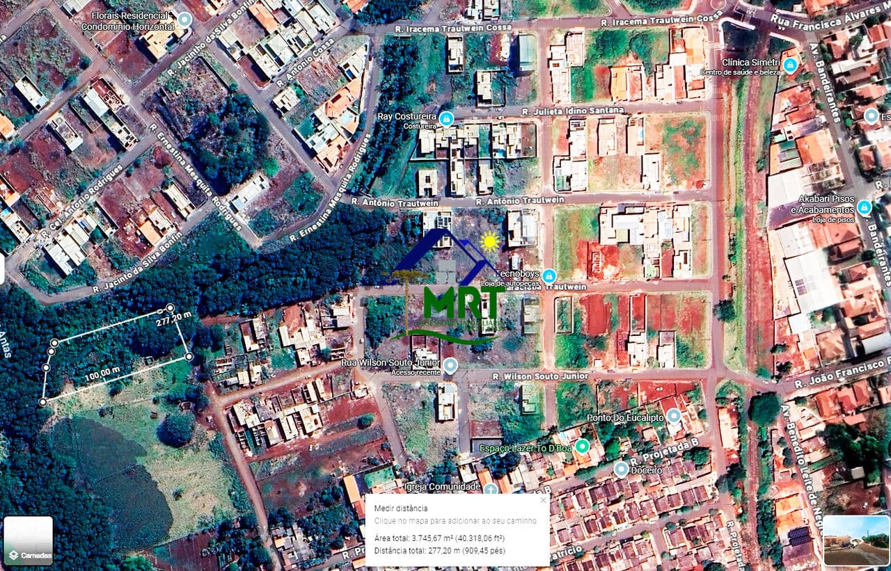 Terreno Lote próximo ao Residencial Eurípedes Rodrigues, Bandeirantes/PR